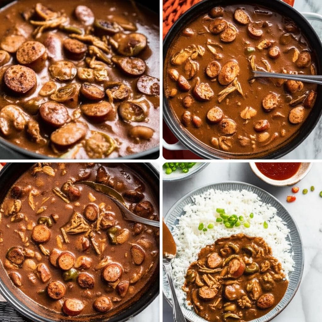Cajun Chicken and Sausage Gumbo